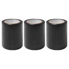 World Clean 寬版電工膠帶 黑色 70mm x 10m, 3個
