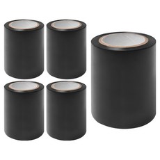 World Clean 寬版電氣膠帶 黑色 70mm x 10m, 5個