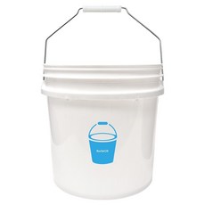 월드크린 버킷28 세차 버킷, 16L, 화이트