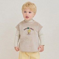 milkmile 兒童 Peanuts 史努比 糊塗塌客 幸運保暖羅紋睡眠背心