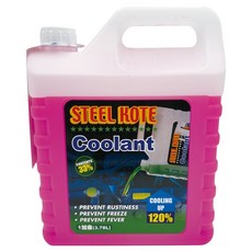 STEEL KOTE 史帝波特 專業加重水箱精 紅色一加桶, 1個, 不限燃料類型