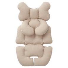 Modes 嬰兒車內墊 + 頸枕套組, 燕麥米色