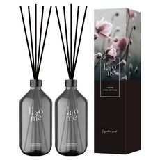 더허브샵 라홈 디퓨저, 다우니퓨어코튼, 1.05L, 2개