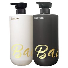 Raon Baobab 頂級沙龍甘胺酸蛋白洗髮精 嬰兒爽身粉香 930ml + 護髮素 花麝香 930ml 套組, 1套