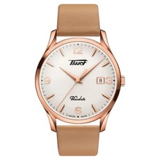 TISSOT 天梭 傳承系列 Visodate石英男錶 40mm