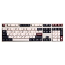 MONSTARGEAR 144鍵 GMK 風格 PBT 熱昇華 客製, 鍵帽, 宗家, 象牙白