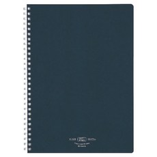 고쿠요 소프트링 크라프트 일반선 노트 A5 7mm 80p, 1개, Navy
