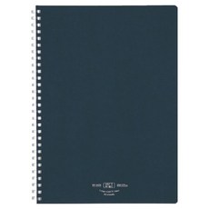 고쿠요 소프트링 크라프트 일반선 노트 B5 7mm 80p, 1개, Navy