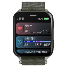가민 프리미엄 피트니스 스마트워치 베뉴 X1, 모스, 5.12cm, GPS + 블루투스