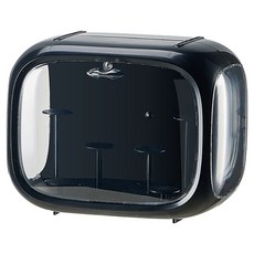 小麥購物 可疊加透明公仔展示盒 L1439 黑色, 1個