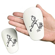 리즈제이니 컬러풀 정강이 미니 신가드, 29화이트아트2, 2개