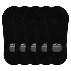 코지라벨 남성용 미끄러지지 않는 메쉬 페이크삭스 5켤레