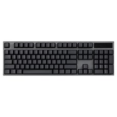 몬스타기어 104키 PBT 이중사출 한글 OEM 커스텀 포인트 키캡, 그레이