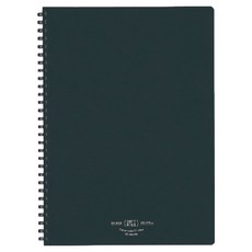 고쿠요 소프트링 크라프트 일반선 노트 A5 7mm 80p, 1개, Black