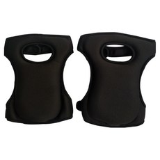 Minune 工作用海綿護膝 黑色 2入, 1個