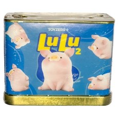 Toyzeroplus LULU THE PIGGY 原創系列 第二彈 罐頭公仔 3入 隨機出貨, 1個