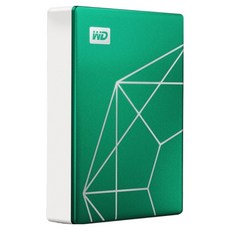 Western Digital 威騰 20週年翡翠紀念版 My Passport Ultra USB-C 行動硬碟 2.5吋, 2TB, 翡翠綠