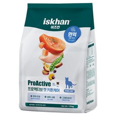 이즈칸 캣 프로액티브 기능성 사료, 키튼, 1.2kg, 1개