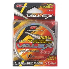 HIT PACE Ballex 氟碳釣魚子線, 1個, 透明