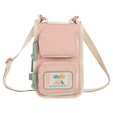 DOUGHNUT Duo 側背包 D411DW-0088-F, 粉紅色
