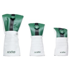 XXIO 女士舒適桿頭套3件組 GGE-24056I, 象牙白 + 綠色, 3個