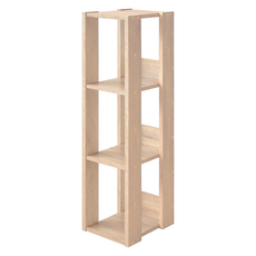 HOPMA 合馬家具 日式3層收納架 G-T2008PMS 寬20cm, 淺橡木, 3層
