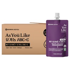ASYOU 桓仁製藥 Like 有機ABC+C果汁 100包, 120ml