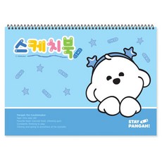 양지다이어리 남아용 기다려빵아 스케치북 3000 랜덤발송, B4, 1개, 32매