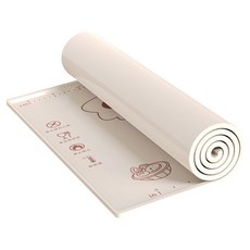 Kyhome 抗菌矽膠揉麵墊/不粘烘焙墊/6mm加厚和麵墊/料理墊 卡通兔子 + 切刀 + 油刷, 1個