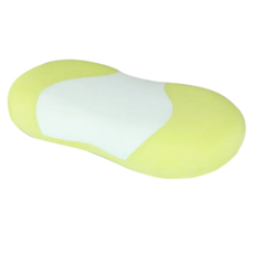 寢室安居 貓肚皮枕頭記憶枕, 1個, 綠色