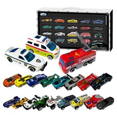 Gentoy 高級金屬迷你車20件組, 1套, 混合顏色