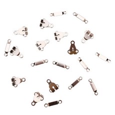 동대문단추왕 바지 치마 걸고리 1단 세트, 니켈, 10세트