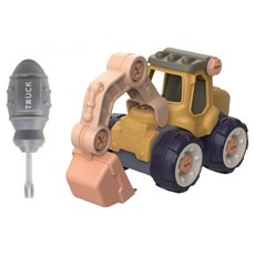 BeiDiOu 貝迪鷗 螺絲拆裝車, 1個, 挖土車