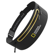 내셔널지오그래픽 핸드폰수납 모바일 러닝벨트 NGM-MRB, 블랙, 1개