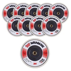 3M Scotch-Brite 百利 100mm 羊毛拋光輪, 10個