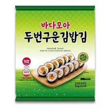 바다모아 두번 구운 김밥김, 24g, 1개