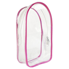 強勢姐姐 Labubu 收納鑰匙圈包 粉紅色, 1個