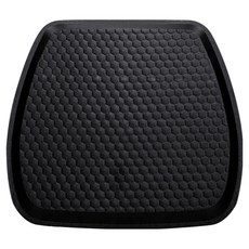 KEYIE 汽車蜂窩冰絲凝膠坐墊/減壓坐墊/汽車坐墊/寵物涼墊/辦公椅墊/美臀坐墊 車用/家用/辦公, 黑色