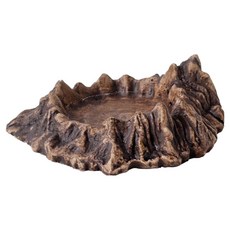 Lanboer 爬蟲類生態缸模型食盆 L型, 1個, 單一顏色