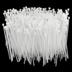 모네스페스 케이블타이, 화이트, 1000개