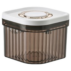 小麥購物 大容量真空防潮密封罐 L1434 茶色 800ml, 1個