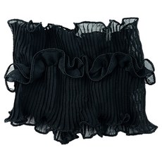 Aden高爾夫雪紡領巾, 1個, 黑色