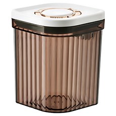 小麥購物 真空防潮密封罐 L1434 茶色, 1個, 1.2L