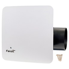 Fanzic 浴室用靜音塑膠排風扇 TFV-D10XPA, 白色