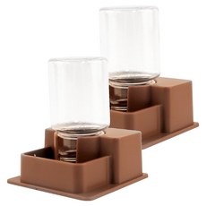 peyto 多用途Oasis自動飲水器, 2個, 棕色