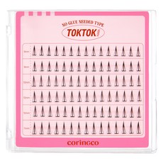 corinGco Toktokhara 免膠水假睫毛 9mm, 濾鏡, 1個