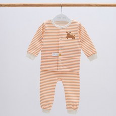 큐비앤맘 요엘 ST 내의 긴팔 상의 + 하의 세트