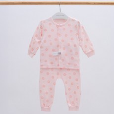 cubynmom Ria Flower內衣長袖上衣 + 下身套裝