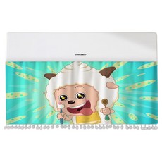 Rewilding 童心狙擊 冷氣擋風簾 90 x 50 cm, 1個, D款 2