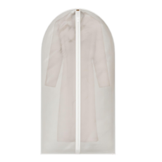 小麥購物 包白邊/半透明/霧面/質感/衣物/西裝/套裝防塵套 L2356, 1套, 6個裝